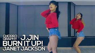 爵士舞蹈Janet Jackson - Burn it up! (Live sound)编舞JayJ